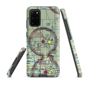 Oelwein Municipal Airport (OLZ) VFR Sectional Samsung Phone Case