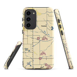 Oglesby Farms Inc Airport (MT87) VFR Sectional Samsung Phone Case