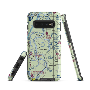 Oglesby Farms Inc. Airport (MS86) VFR Sectional Samsung Phone Case