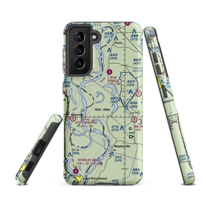 Oglesby Farms Inc. Airport (MS86) VFR Sectional Samsung Phone Case