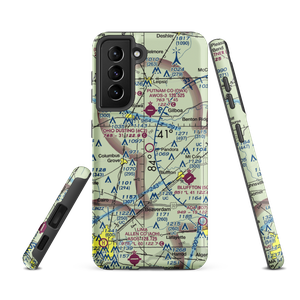 Ohio Dusting Co Inc Airport (6C2) VFR Sectional Samsung Phone Case