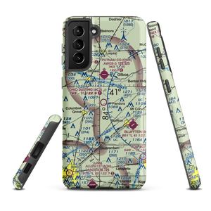 Ohio Dusting Co Inc Airport (6C2) VFR Sectional Samsung Phone Case