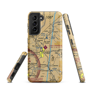 Ohkay Owingeh Airport (E14) VFR Sectional Samsung Phone Case