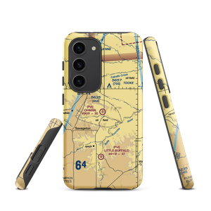 Ohman Ranch Airport (WY12) VFR Sectional Samsung Phone Case