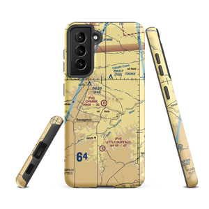 Ohman Ranch Airport (WY12) VFR Sectional Samsung Phone Case