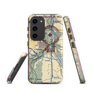 Okanogan Legion Airport (S35) VFR Sectional Samsung Phone Case