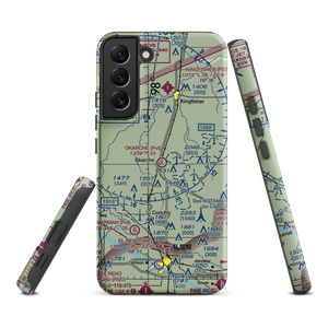 Okarche Airport (3OK1) VFR Sectional Samsung Phone Case