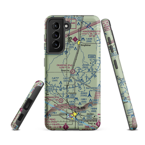 Okarche Airport (3OK1) VFR Sectional Samsung Phone Case