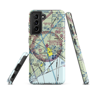 Okeechobee County Airport (OBE) VFR Sectional Samsung Phone Case