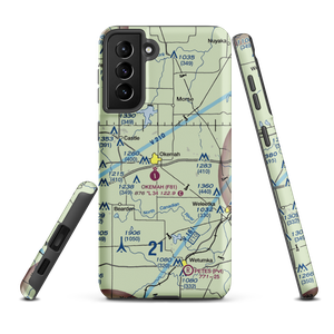 Okemah Flying Field (F81) VFR Sectional Samsung Phone Case