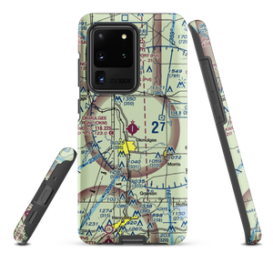 Okmulgee Regional Airport (OKM) VFR Sectional Samsung Phone Case