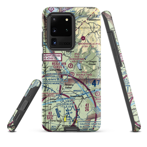 Old Aerodrome (9CL7) VFR Sectional Samsung Phone Case