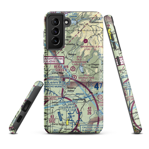 Old Aerodrome (9CL7) VFR Sectional Samsung Phone Case