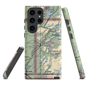 Old Forge Airport (NK26) VFR Sectional Samsung Phone Case