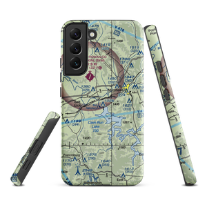 Old Morehead-Rowan County Airport (I32) VFR Sectional Samsung Phone Case