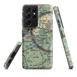 Old Orchard Airport (0PS4) VFR Sectional Samsung Phone Case