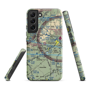 Old Orchard Airport (0PS4) VFR Sectional Samsung Phone Case