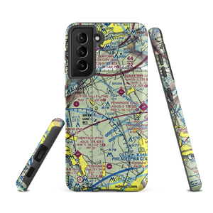 Old Plains Airport (9PA2) VFR Sectional Samsung Phone Case
