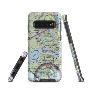 Olga Bay Seaplane Base (KOY) VFR Sectional Samsung Phone Case