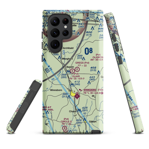 Oliair Airport (LS20) VFR Sectional Samsung Phone Case