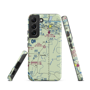 Oligrow Airport (LS15) VFR Sectional Samsung Phone Case