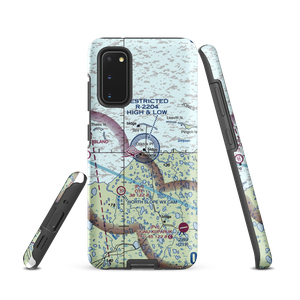 Oliktok LRRS Airport (OLI) VFR Sectional Samsung Phone Case