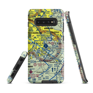 Olive Branch Airport (OLV) VFR Sectional Samsung Phone Case