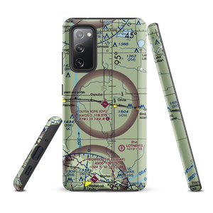 Olivia Regional Airport (OVL) VFR Sectional Samsung Phone Case