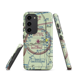 Olney Noble Airport (OLY) VFR Sectional Samsung Phone Case