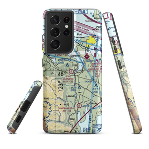 Olympic Field (WA45) VFR Sectional Samsung Phone Case