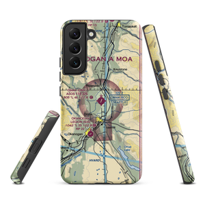 Omak Airport (OMK) VFR Sectional Samsung Phone Case