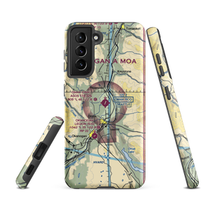 Omak Airport (OMK) VFR Sectional Samsung Phone Case