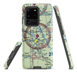 Omar N Bradley Airport (MBY) VFR Sectional Samsung Phone Case