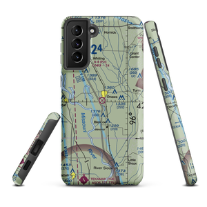 Onawa Municipal Airport (K36) VFR Sectional Samsung Phone Case