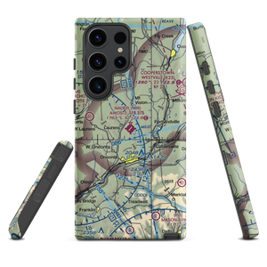 Oneonta Municipal Airport (N66) VFR Sectional Samsung Phone Case