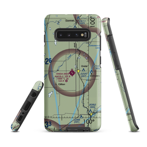 Onida Municipal Airport (98D) VFR Sectional Samsung Phone Case