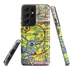 Ontario International Airport (ONT) VFR Sectional Samsung Phone Case