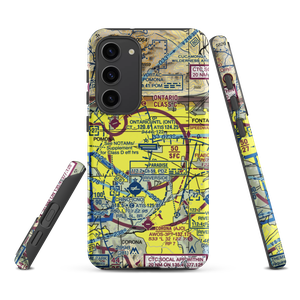 Ontario International Airport (ONT) VFR Sectional Samsung Phone Case