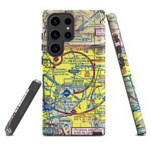 Ontario International Airport (ONT) VFR Sectional Samsung Phone Case