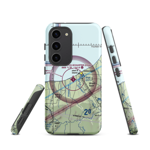 Ontonagon County Schuster Field (OGM) VFR Sectional Samsung Phone Case