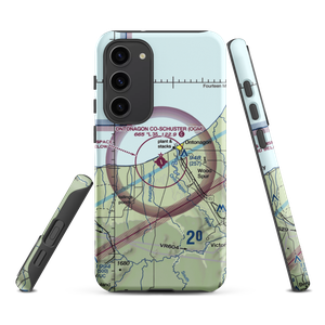 Ontonagon County Schuster Field (OGM) VFR Sectional Samsung Phone Case