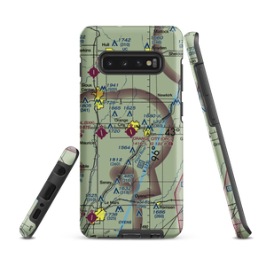 Orange City Municipal Airport (ORC) VFR Sectional Samsung Phone Case