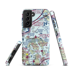 Orcas Island Airport (ORS) VFR Sectional Samsung Phone Case