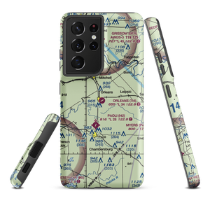 Orleans Airport (7I4) VFR Sectional Samsung Phone Case