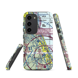 Ormond Beach Municipal Airport (OMN) VFR Sectional Samsung Phone Case