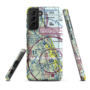 Ormond Beach Municipal Airport (OMN) VFR Sectional Samsung Phone Case