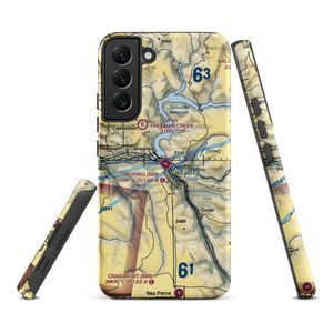 Orofino Municipal Airport (S68) VFR Sectional Samsung Phone Case