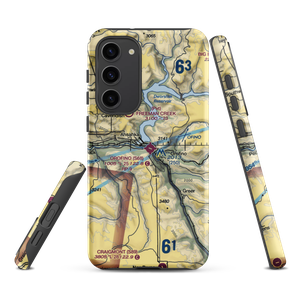 Orofino Municipal Airport (S68) VFR Sectional Samsung Phone Case