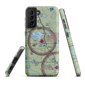 Orr Regional Airport (ORB) VFR Sectional Samsung Phone Case