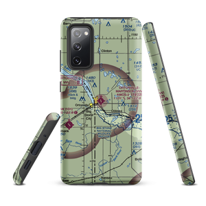 Ortonville Municipal Martinson Field (VVV) VFR Sectional Samsung Phone Case